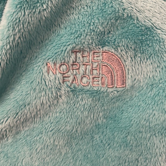 North Face Mint Green Zip Up Medium 10/12 - Picture 2 of 4